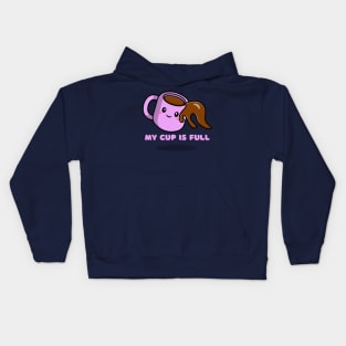 My Cup is Full Kids Hoodie